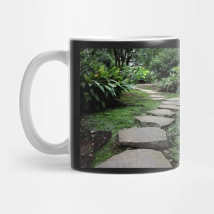 Stepping Stones in a Japanese Garden Mug